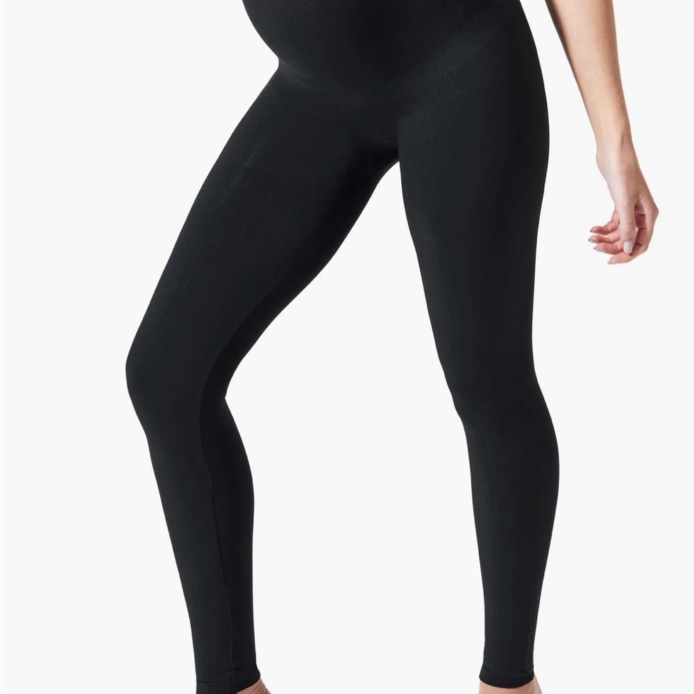 Blanqui Black Maternity Leggings Small